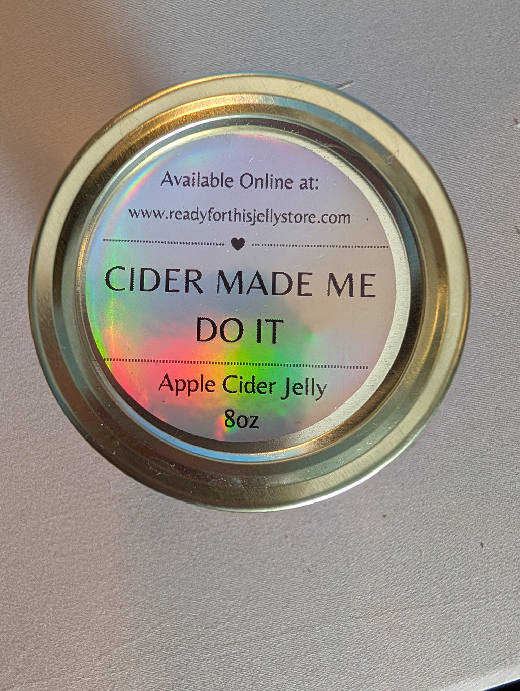 Cider Made Me Do It (Apple Cider Jelly)