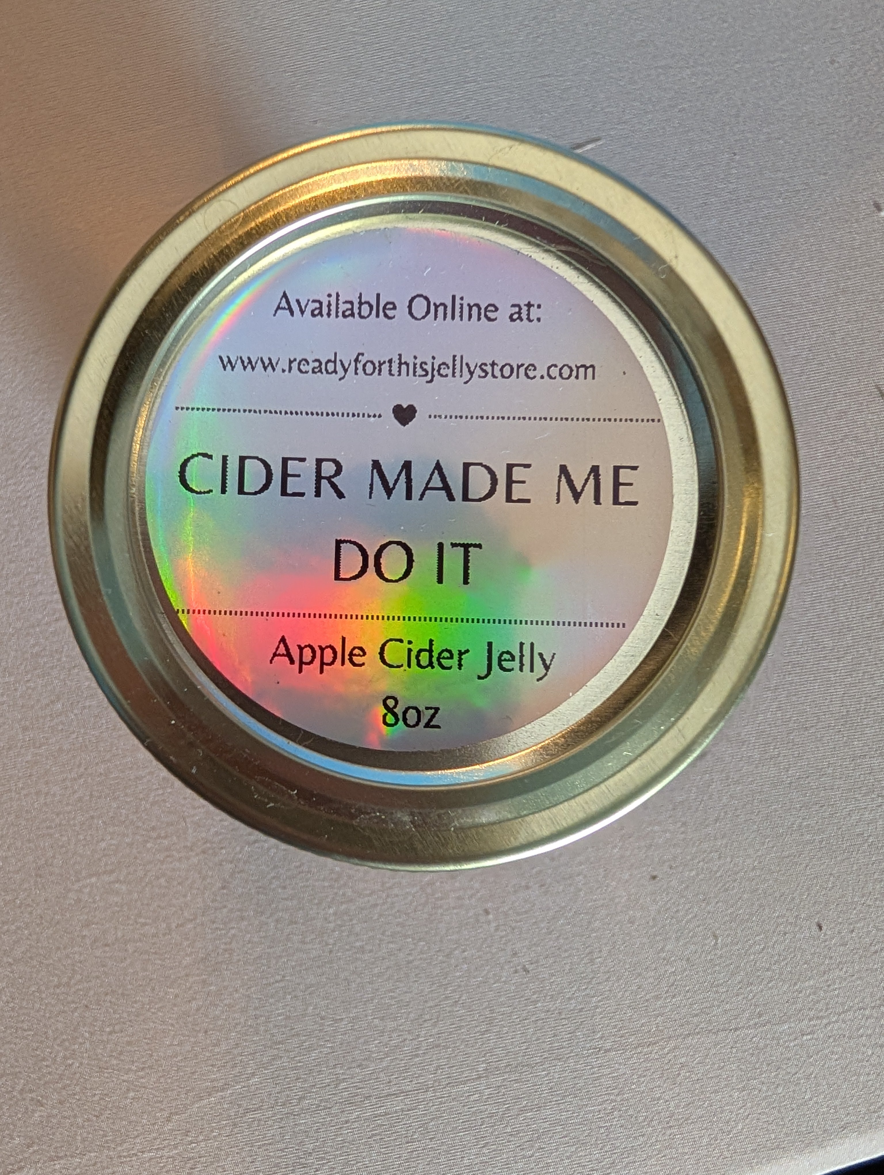 Cider Made Me Do It (Apple Cider Jelly)